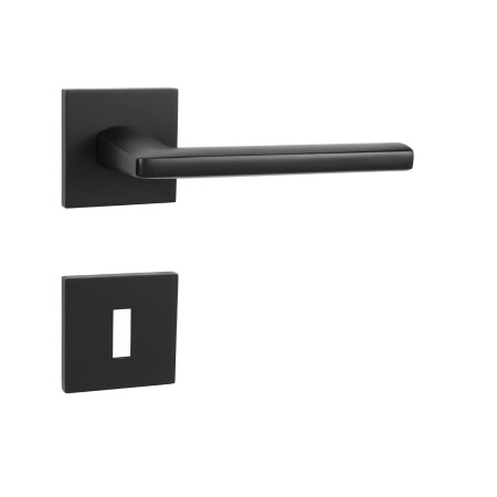 Dveřní kování MP - PRIMA - HR SQ6 (BS - Černá matná)