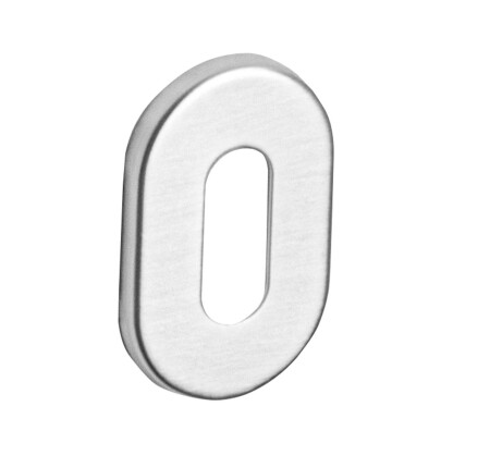 Dveřní rozeta MP VM - 4UOR (OCS - Chrom broušený)