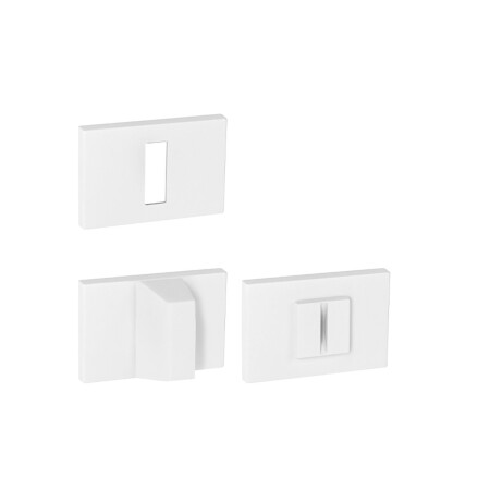 Dveřní rozeta MP TI - RT5 (WS - Bílá matná)