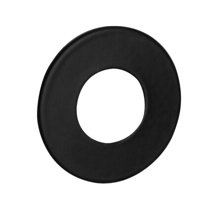 Dveřní rozeta MP VM R - POD KLIKU 30mm (BS - Černá matná)