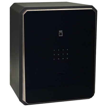 Ocelový sejf s elektronickým zámkem na číselný kód a otisk prstu  RICHTER RS.45.LUX.FIN