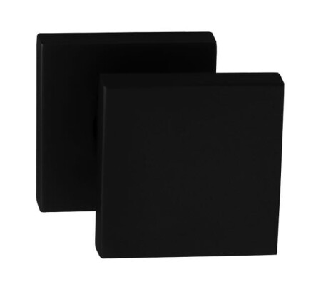 Dveřní madlo MP TI - HR 1924Q (BS - Černá matná)