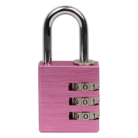 Hliníkový kódový visací zámek s eloxovaným povrchem RICHTER RV.12002.30.PRUZ