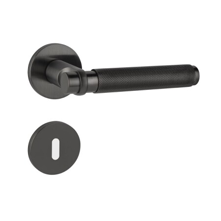 Dveřní kování MP CB - GRYPS DL11 - R (Grafit matný PVD)