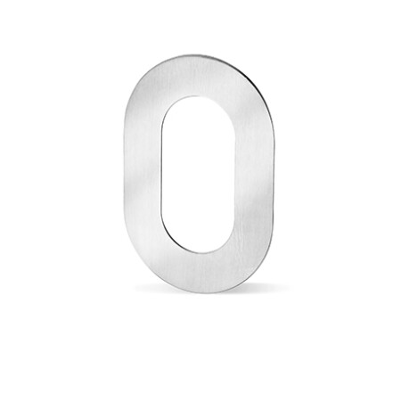 Fasádní čísla ACT - 12 cm (NEREZ)