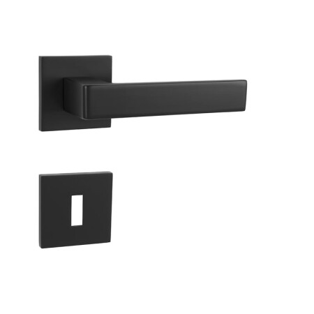 Dveřní kování MP HIT HR SQ6 (BS - Černá matná)