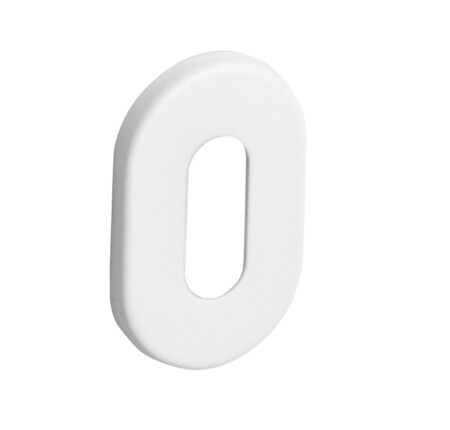 Dveřní rozeta MP VM - 4UOR (WS - bílá matná)