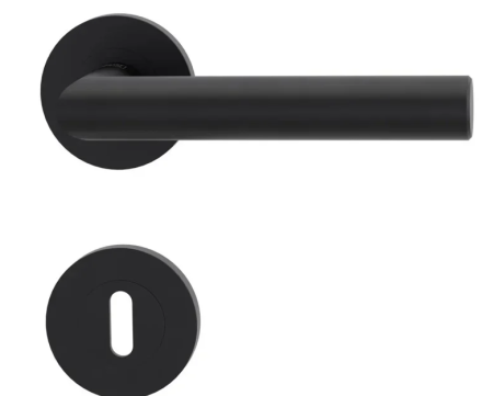 Dveřní kování MP Lucia Profesional R (BS - Černá matná)