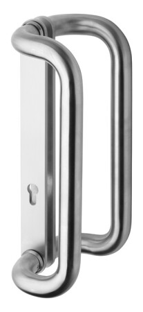 Dveřní madlo trubkové ROSTEX  G oboustranné (nerez mat)