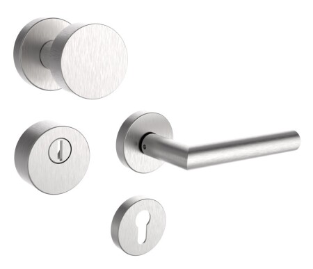 Bezpečnostní kování ROSTEX RN1/S VIGO (NEREZ MAT)