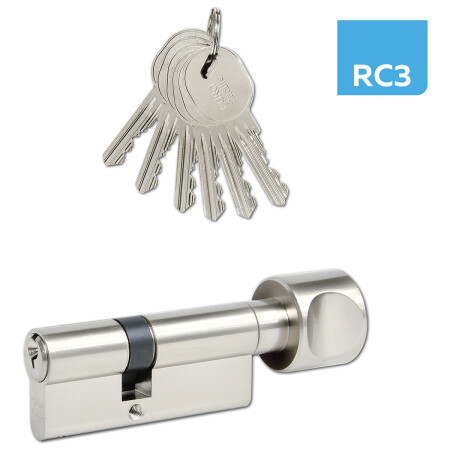 Cylindrická knoflíková bezpečnostní vložka RICHTER EURO SECURE R3