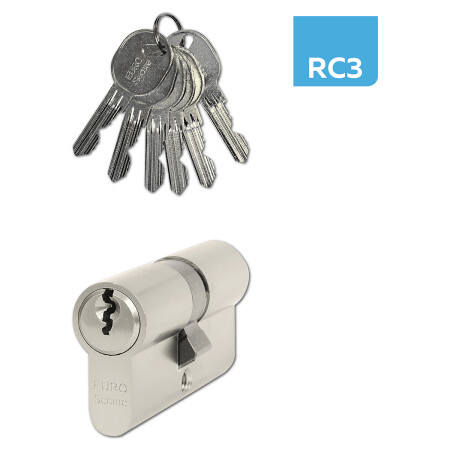 Cylindrická bezpečnostní oboustranná vložka RICHTER EURO SECURE R3