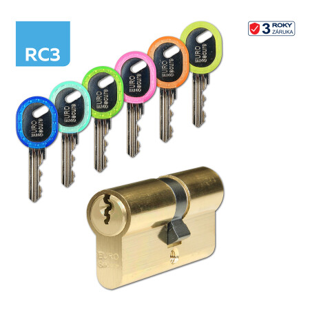 Cylindrická bezpečnostní vložka RICHTER EURO SECURE R3