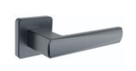 Dveřní kování ROSTEX EMONT/H s čepy (PLATINA MAT)