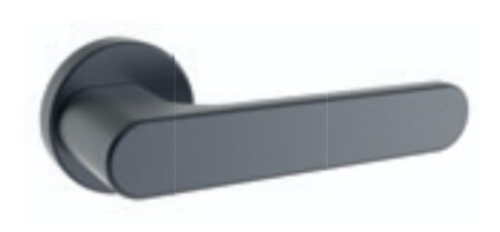 Dveřní kování ROSTEX RIMINI/N s čepy (PLATINA MAT)