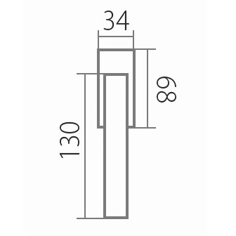 Okenní kování TWIN KLESO H 1735 RO (E)