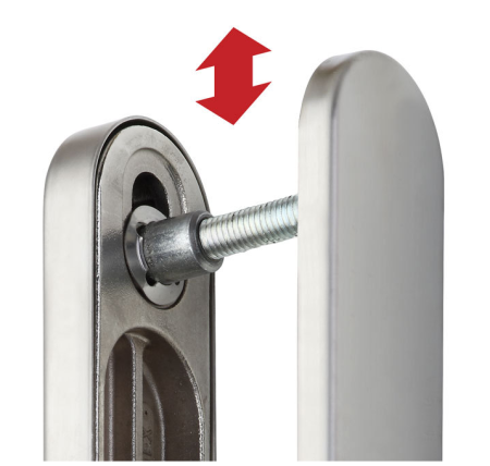 Bezpečnostní kování ROSTEX RX 807-40 EXCLUSIVE 3. tř. (NEREZ MAT)