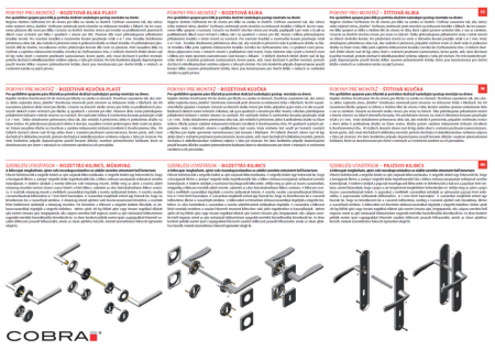 Dveřní kování COBRA PAVLA-S ECONOMY (IN)