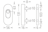 Ochranné rozety ACT Viking Plus (F4)