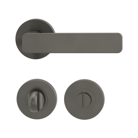Dveřní kování MP - GK - MINIMAL MODERN - R (Kašmír šedá)