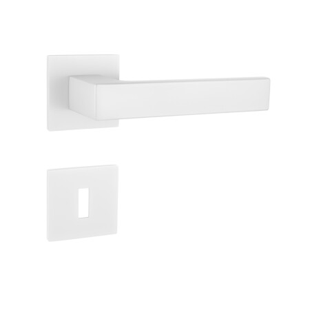Dveřní kování MP TI - SQUARE - HR 4275Q 5S (WS - Bílá matná)