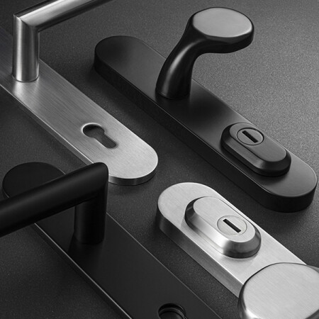 Bezpečnostní kování MP MPK - SECURO S01 PLUS - SO M1 FAVORIT (BN - Broušená nerez)