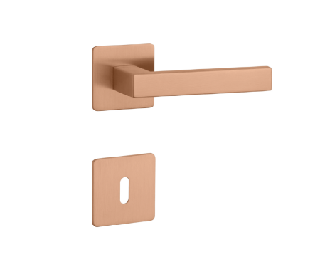 Dveřní kování MP SH - KVADRAT - HR 1760 3SM (CUM PVD - Měď matná PVD)
