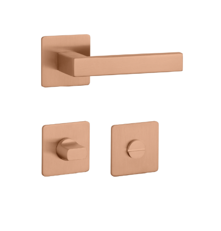 Dveřní kování MP SH - KVADRAT - HR 1760 3SM (CUM PVD - Měď matná PVD)