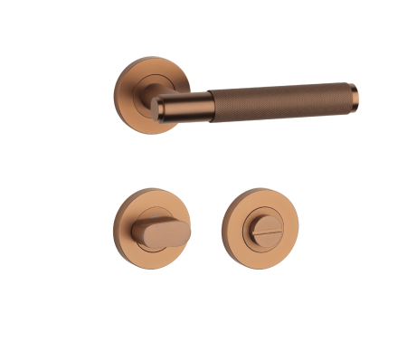 Dveřní kování MP SH - OVAL - R 1741 PRO 8 MM (CUM PVD - Měď matná PVD)
