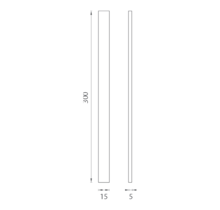 Mušle na sklo MP JNF -  IN. 16.556.A (BN - Broušená nerez)
