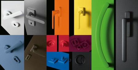 Dveřní madlo MP CB - MADLO ONE 350 (Modrá matná tmavá (C12)