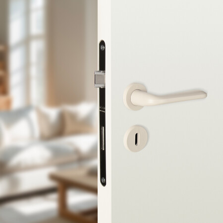 Dveřní kování MP VM - SNAPP - R (Bílá matná)