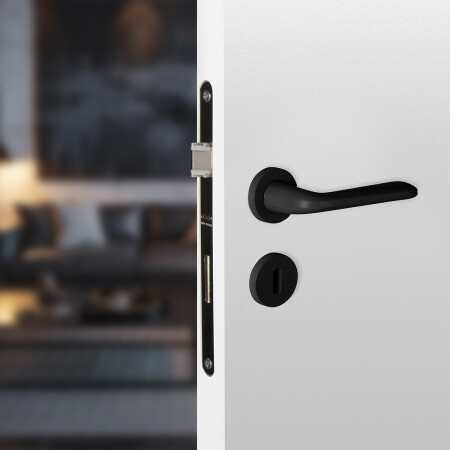 Dveřní kování MP VM - SNAPP - R (Černá matná)