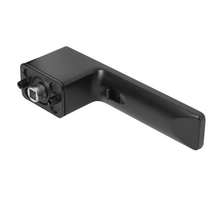 Klika na dveře s uzamykáním MPK - GRANDERA SWITCH LOCK - RT (BS - Černá matná)