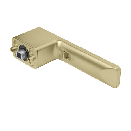 Klika na dveře s uzamykáním MPK - GRANDERA SWITCH LOCK - RT (OLS - Mosaz broušená)