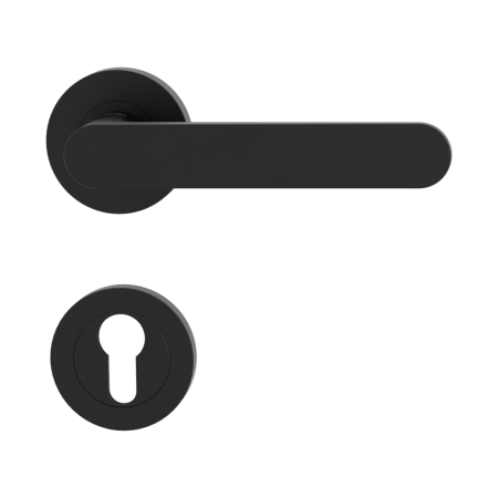 Dveřní kování MP GK - AVUS GK4 - R (Grafit černá)