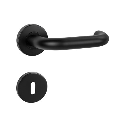 Dveřní kování MP COSLAN - R (BS - Černá matná)