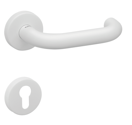 Dveřní kování MP TI COSLAN - R 2000 (WS - Bílá matná)