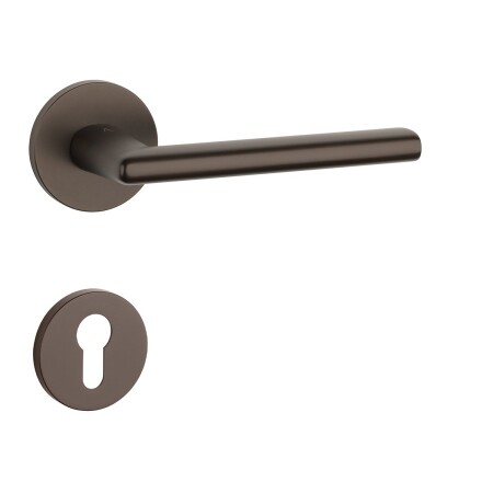 Dveřní kování MP KALMIA - R 7S (HNM - Hnědá matná)