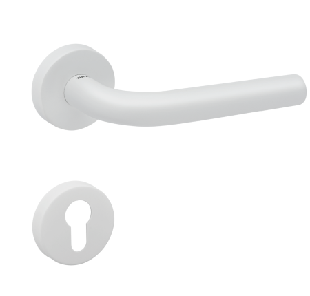 Dveřní kování MP TI - MONA - R 2001 (WS - Bílá matná)