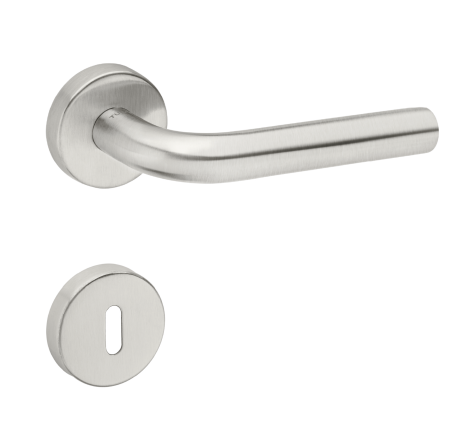 Dveřní kování MP TI - MONA - R AP 2001 (BN - Broušená nerez)