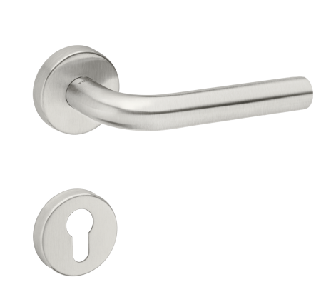 Dveřní kování MP TI - MONA - R AP 2001 (BN - Broušená nerez)