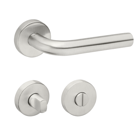 Dveřní kování MP TI - MONA - R AP 2001 (BN - Broušená nerez)