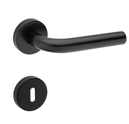Dveřní kování MP TI - MONA - R AP 2001 (BS - Černá matná)