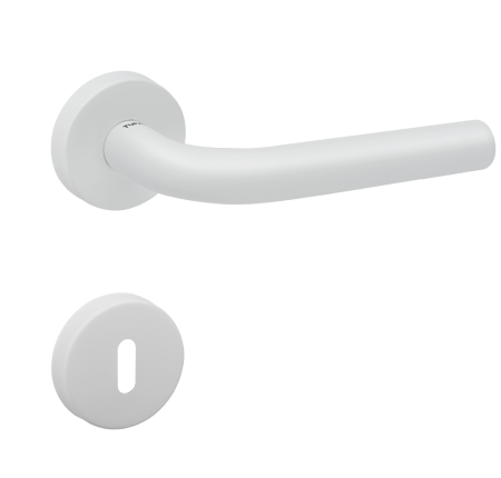 Dveřní kování MP TI - MONA - R AP 2001 (WS - Bílá matná)