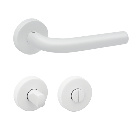 Dveřní kování MP TI - MONA - R AP 2001 (WS - Bílá matná)