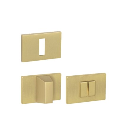 Dveřní rozeta MP TI - RT5  (OLM - Zlatá matná)