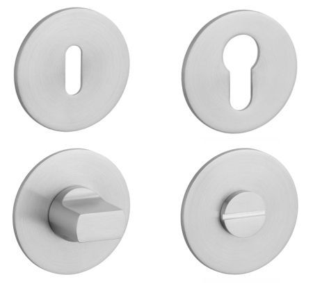 Dveřní rozeta MP SH - R 3SM (BN - Broušená nerez)