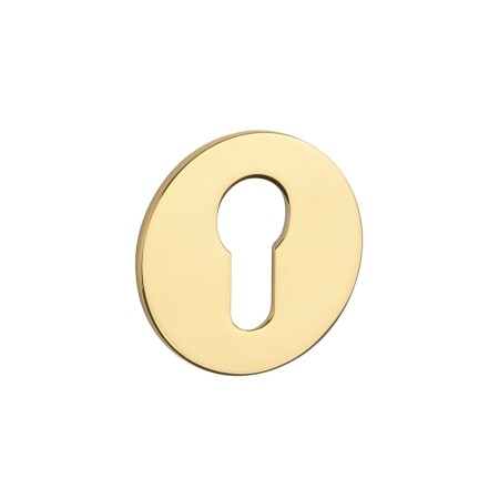 Dveřní rozeta MP SH - R 3SM  (OLV PVD - Mosaz leštěná lakovaná PVD)