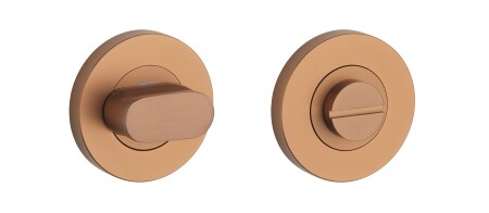 Dveřní rozeta MP SH - R PRO 8 MM (CUM PVD - Měď matná PVD)